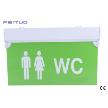 Wc Exit Sign, Emergency Light, LED Emergency Exit Sign, Wc Exit Sign